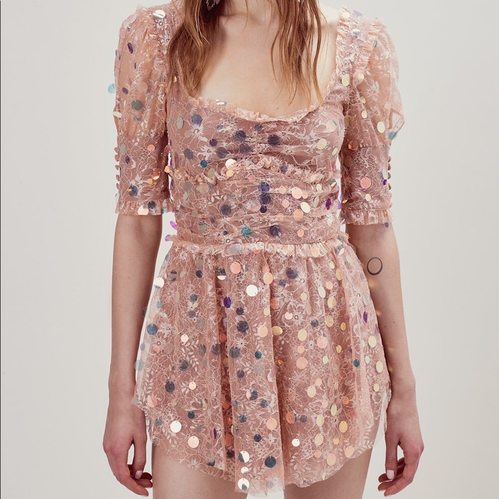 For love and lemons ace mini dress size XS